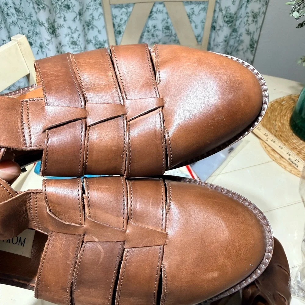 Nordstrom Tan Leather Men's Loafers